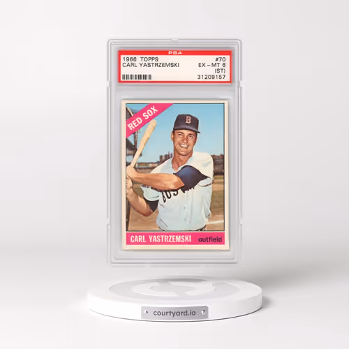 1966 Topps #70 Carl Yastrzemski (PSA 6 EX-MT)