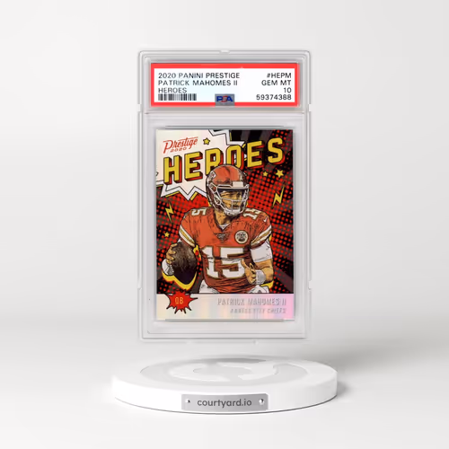 2020 Panini Prestige Heroes #HEPM Patrick Mahomes II (PSA 10 GEM MINT)