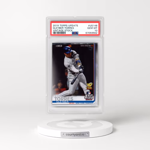 2019 Topps Update #US148 Gleyber Torres - Vintage Stock (PSA 10 GEM MINT)