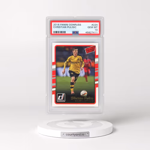 2016 Panini Donruss #224 Christian Pulisic (PSA 10 GEM MINT)