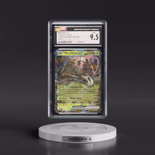 2023 Paldea Evolved - PAL EN #027/193 Wo-Chien ex - Holo (CGC 9.5 MINT+)