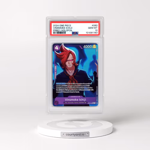 2024 One Piece PRB01-Premium Booster -One Piece Card the Best #060 Vinsmoke Ichiji - Holofoil (PSA 1