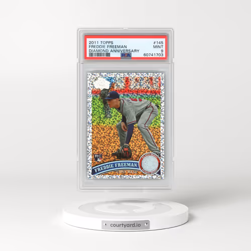 2011 Topps #145 Freddie Freeman - Diamond Anniversary (PSA 9 MINT)