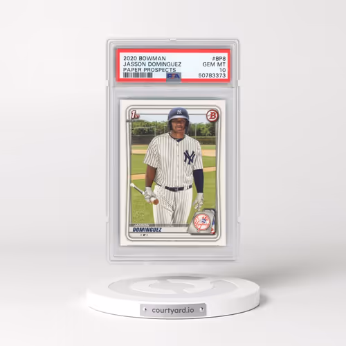 2020 Bowman Paper Prospects #BP8 Jasson Dominguez (PSA 10 GEM MINT)