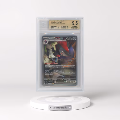 2025 Pokémon Jtg EN-Journey Together #185 N's Zoroark EX - Holo Special Illustration Rare (BGS 9.5 G