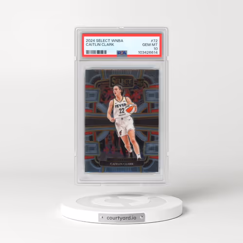 2024 Panini Select WNBA #72 Caitlin Clark (PSA 10 GEM MINT)