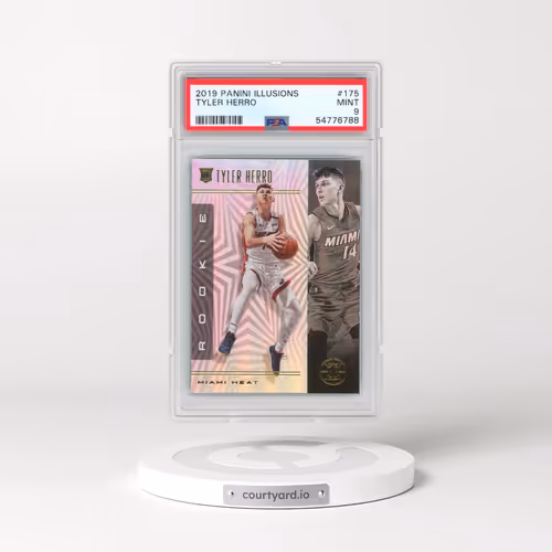 2019 Panini Illusions #175 Tyler Herro (PSA 9 MINT)