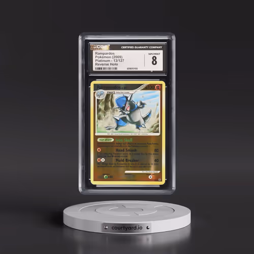 2009 Platinum #13/127 Rampardos - Reverse Holo (CGC 8 NM-MT)