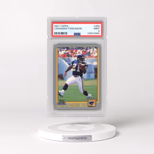 2001 Topps #350 Ladainian Tomlinson (PSA 9 MINT)