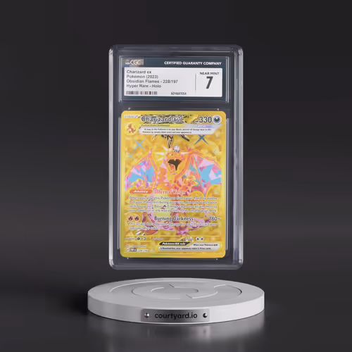 2023 Obsidian Flames - OBF EN #228/197 Charizard ex - Hyper Rare Holo (CGC 7 NM)