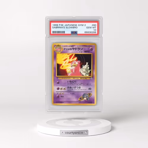 1999 Pokémon Gym 2 #80 Sabrina's Slowbro (PSA 10 GEM MINT)