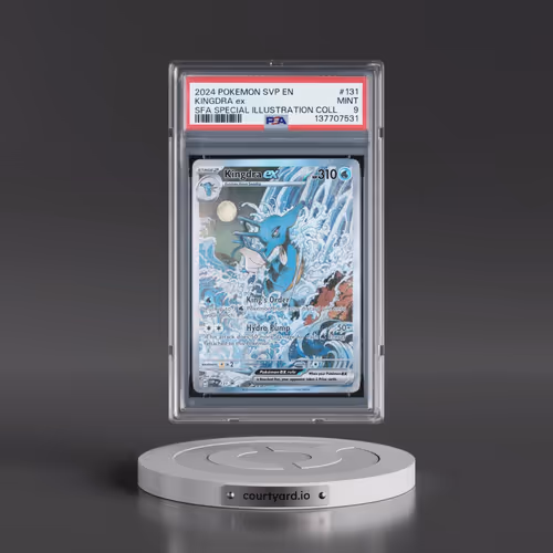 2024 Pokémon Svp EN-SV Black Star Promo #131 Kingdra EX - Holo Shrouded Fable Special Illustration C