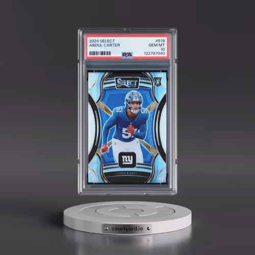 2024 Panini Select #519 Abdul Carter (PSA 10 GEM MINT)