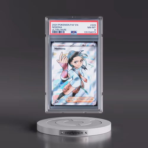 2024 Pokémon Paf EN-Paldean Fates #229 Nemona - Ultra Rare (PSA 8 NM-MT)