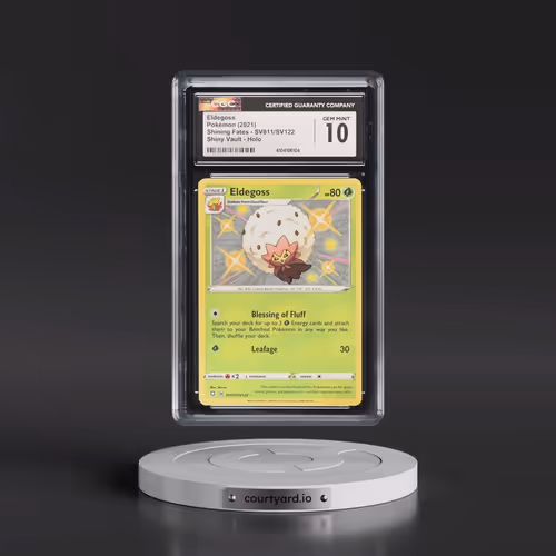 2021 Shining Fates #SV011/SV122 Eldegoss - Shiny Vault Holo (CGC 10 GEM MINT)