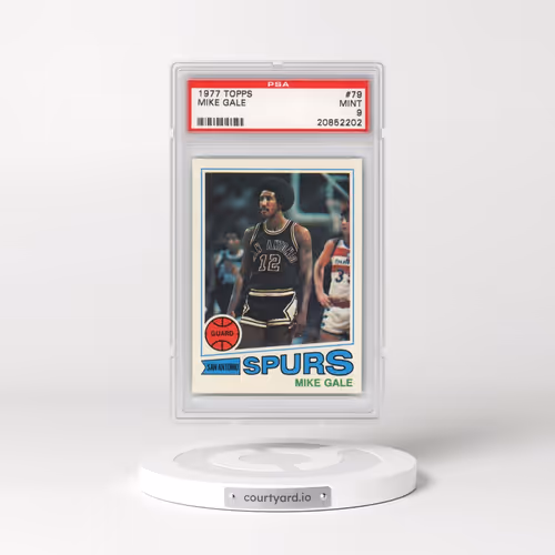1977 Topps #79 Mike Gale (PSA 9 MINT)