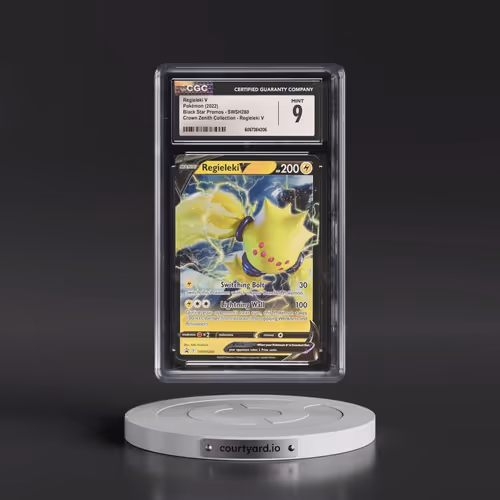 2017 Black Star Promos - Sword & Shield #SWSH280 Regieleki V - Holo Crown Zenith Collection - Regiel