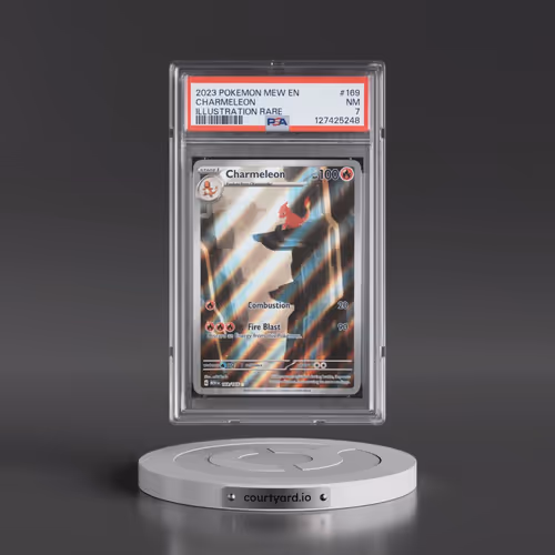 2023 Pokémon Mew EN-151 #169 Charmeleon - Illustration Rare (PSA 7 NM)