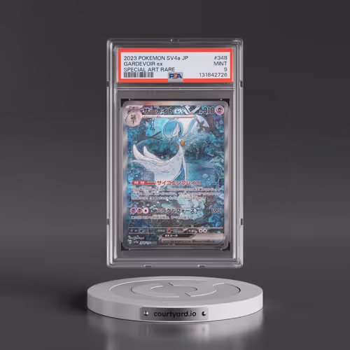 2023 Pokémon Sv4a-Shiny Treasure EX #348 Gardevoir EX - Holo Special Art Rare (PSA 9 MINT)