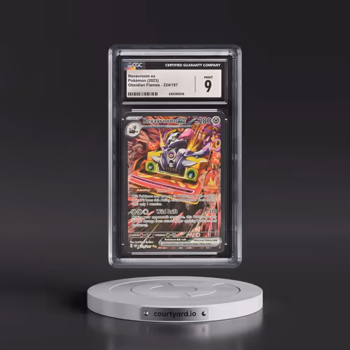 2023 Obsidian Flames - OBF EN #224/197 Revavroom ex - Special Illustration Rare (Holo) (CGC 9 MINT)
