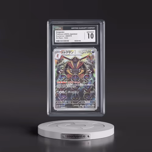 2023 Scarlet ex #089/078 Kingambit - Art Rare Holo (CGC 10 GEM MINT)