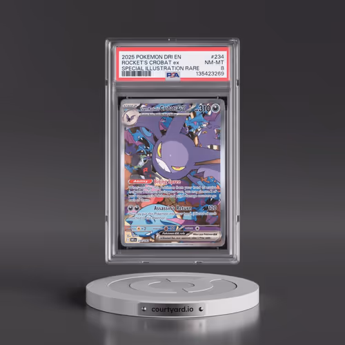 2025 Pokémon Dri EN-Destined Rivals #234 Team Rocket's Crobat EX - Holo Special Illustration Rare (P