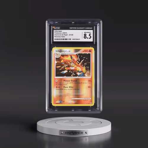 2007 Diamond & Pearl #5/130 Infernape - Reverse Holo (CGC 8.5 NM-MT+)