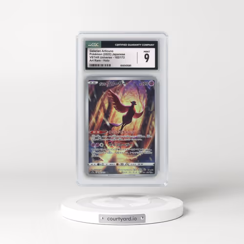 2022 VSTAR Universe #182/172 Galarian Articuno - Art Rare (CGC 9 MINT)