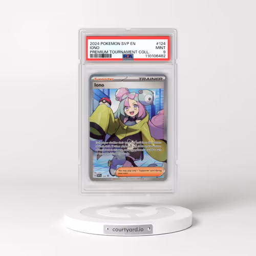 2024 Pokémon Svp EN-SV Black Star Promo #124 Iono - Iono Premium Tournament Collection (PSA 9 MINT)