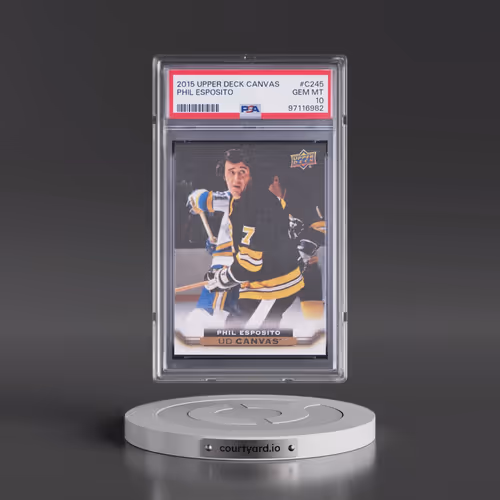 2015 Upper Deck Canvas #C245 Phil Esposito (PSA 10 GEM MINT)