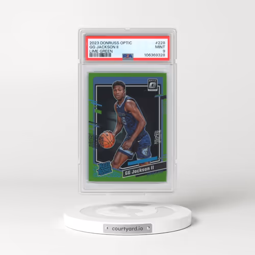 2023 Panini Donruss Optic #228 GG Jackson II - Lime Green (PSA 9 MINT)