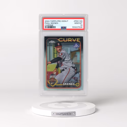 2024 Topps Pro Debut #PDC140 Paul Skenes - Chrome (PSA 10 GEM MINT)