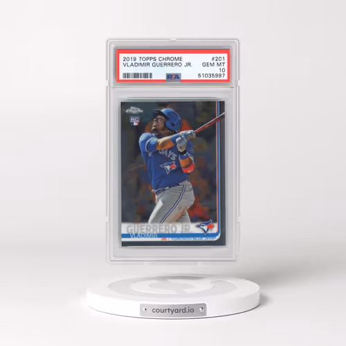 2019 Topps Chrome #201 Vladimir Guerrero Jr. (PSA 10 GEM MINT)