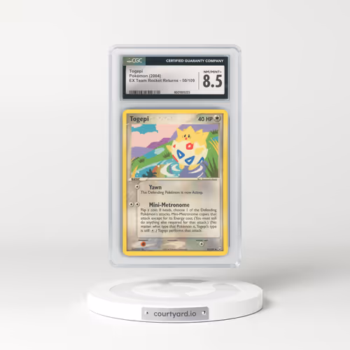 2004 EX Team Rocket Returns #50/109 Togepi (CGC 8.5 NM-MT+)