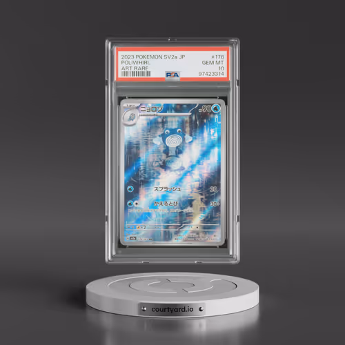 2023 Pokémon Sv2a-Pokemon 151 #176 Poliwhirl - Art Rare (PSA 10 GEM MINT)