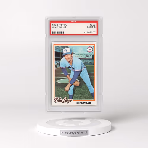 1978 Topps #293 Mike Willis (PSA 9 MINT)