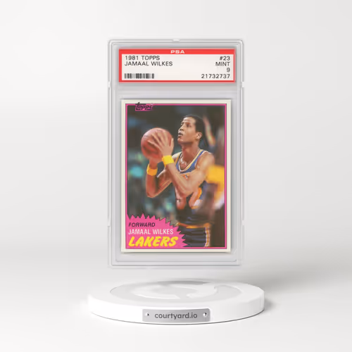 1981 Topps #23 Jamaal Wilkes (PSA 9 MINT)