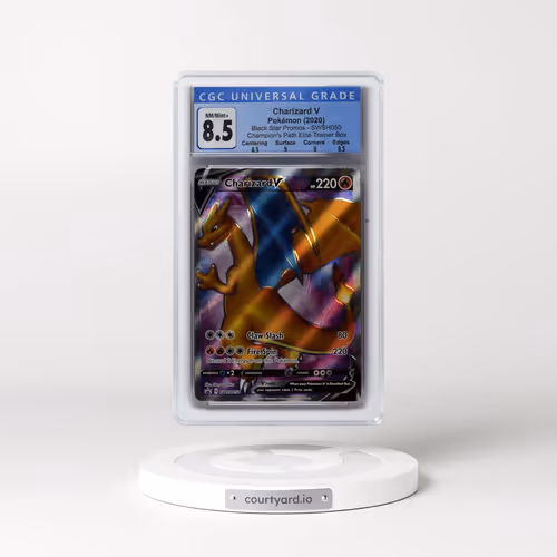 2017 Black Star Promos - Sword & Shield #SWSH050 Charizard V - Champion's Path Elite Trainer Box (Ho