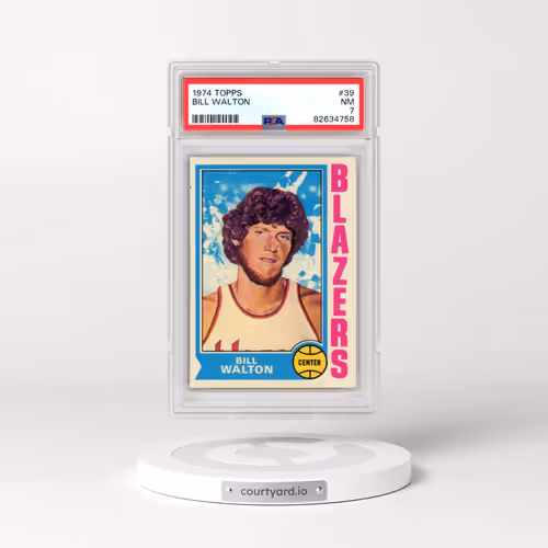 1974 Topps #39 Bill Walton (PSA 7 NM)