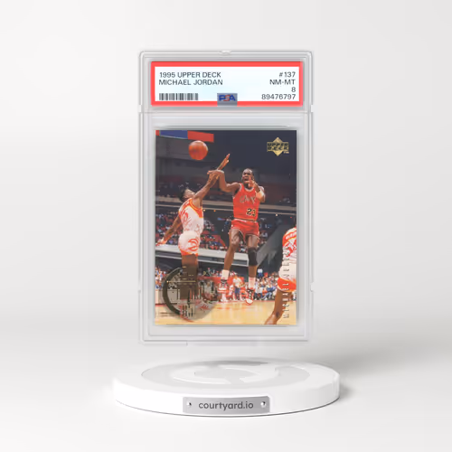 1995 Upper Deck #137 Michael Jordan (PSA 8 NM-MT)