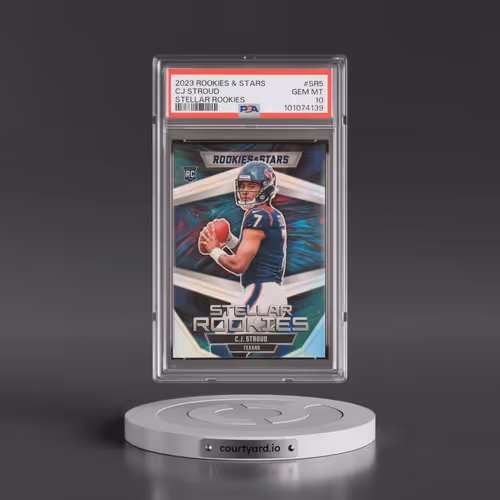 2023 Panini Rookies & Stars Stellar Rookies #SR5 CJ Stroud (PSA 10 GEM MINT)