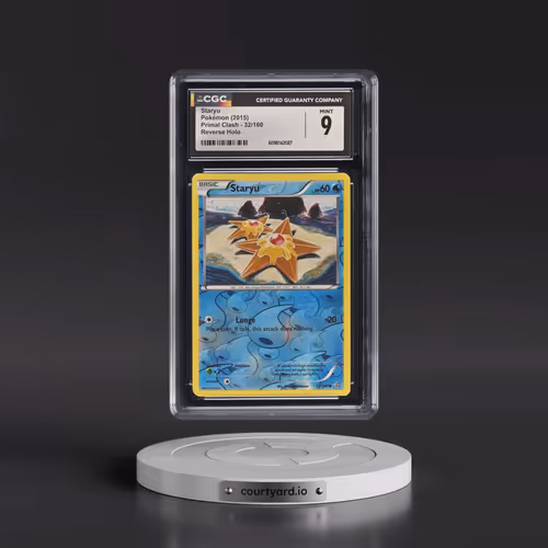 2015 Primal Clash #32/160 Staryu - Reverse Holo (CGC 9 MINT)