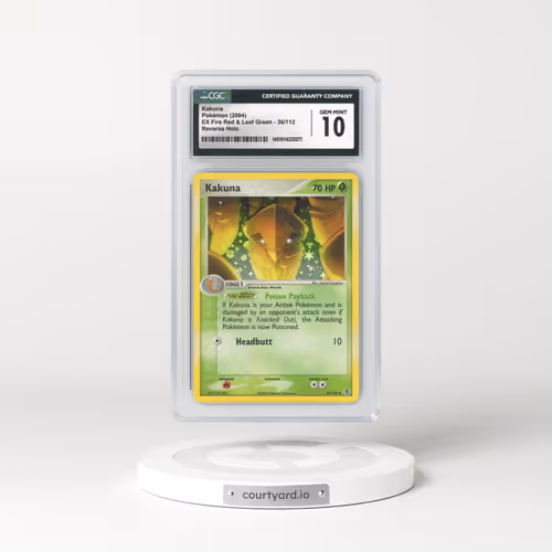 2004 EX FireRed & LeafGreen #36 Kakuna - Holo (CGC 10 GEM MINT)