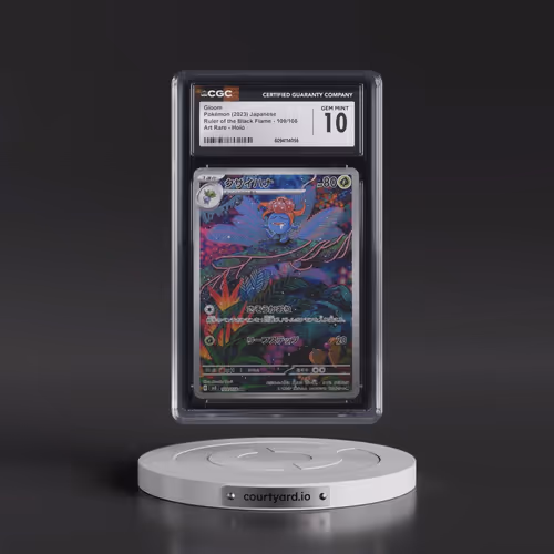 2023 Ruler of the Black Flame #109/108 Gloom - Art Rare Holo (CGC 10 GEM MINT)