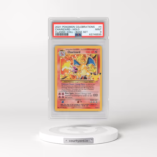 2021 Pokémon Celebrations Classic Collection #4 Charizard - Holo (PSA 9 MINT)