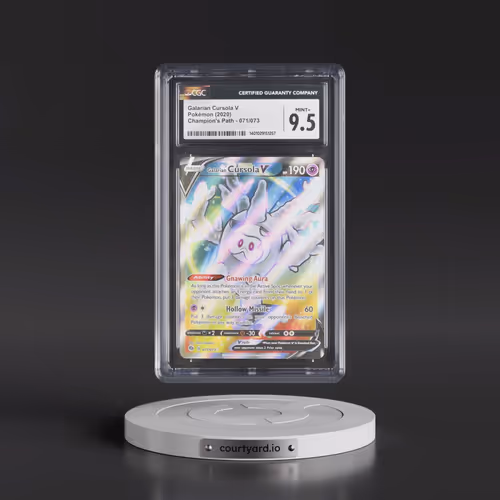 2020 Champion's Path #071/073 Galarian Cursola V - Holo (CGC 9.5 MINT+)
