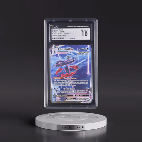 2019 Fusion Strike #266/264 Inteleon VMAX - Secret Rare Holo (CGC 10 GEM MINT)