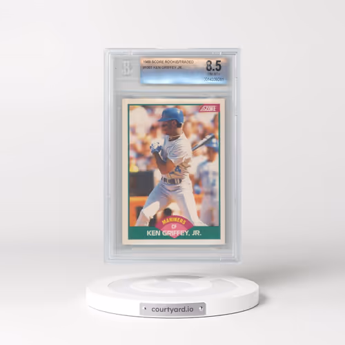1989 Score Traded #100T Ken Griffey Jr (BGS 8.5 NM-MT+)