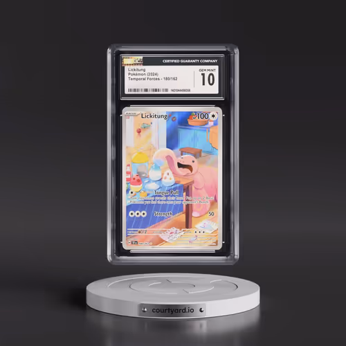 2023 Temporal Forces - TEF EN #180/162 Lickitung - Illustration Rare (CGC 10 GEM MINT)