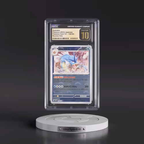 2023 Pokémon Card 151 #130/165 Gyarados - Reverse Holo Poke Ball (CGC 10 PRISTINE)